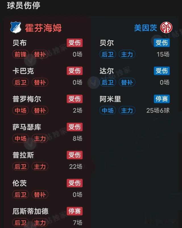 关于霍芬海姆客场对阵美因茨取得胜利的信息
