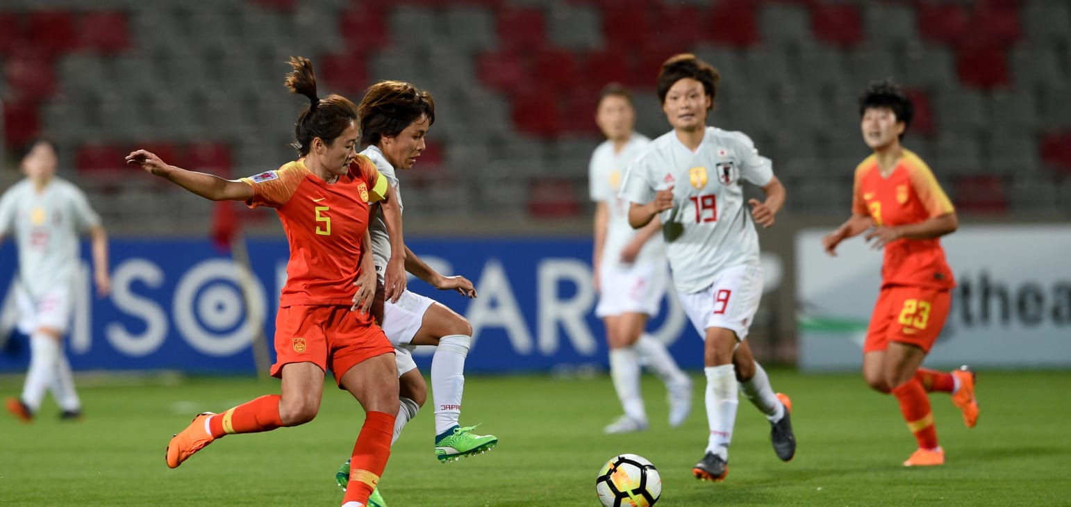 日本女足队伍实力强劲取得胜利！