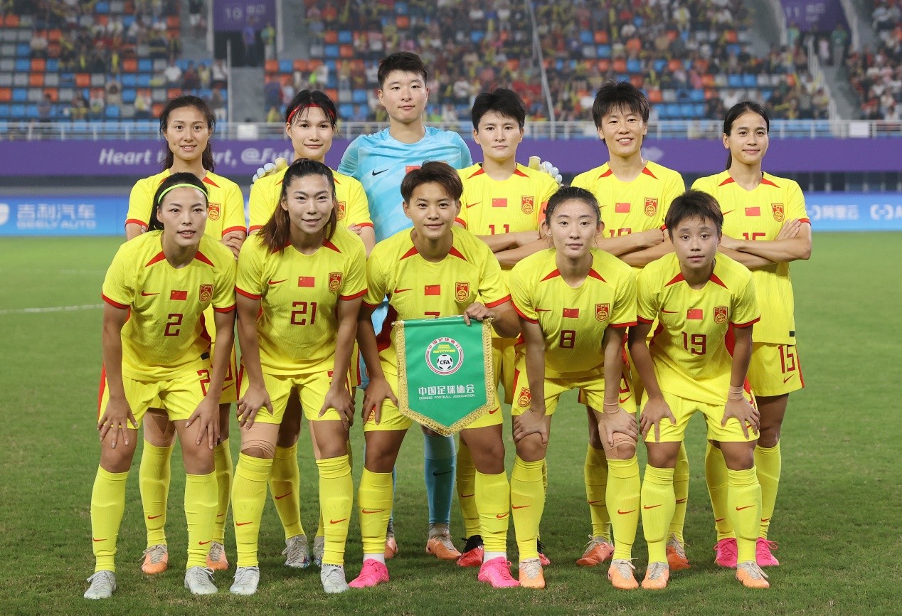 中国女足备战国际足球赛事，目标夺得冠军